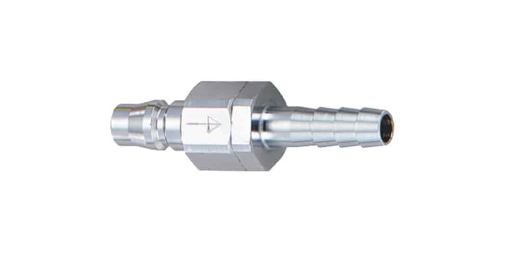 Valvola A Sfera Pneumatica 1/4" Con Attacco Rapido - Per Aria Compressa, Sabbiatura E Lavori Professionali